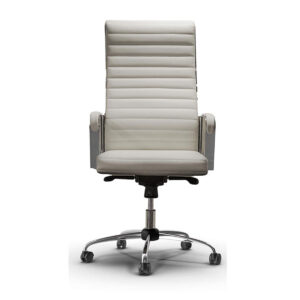 Silla-White-Office-Chair-Front